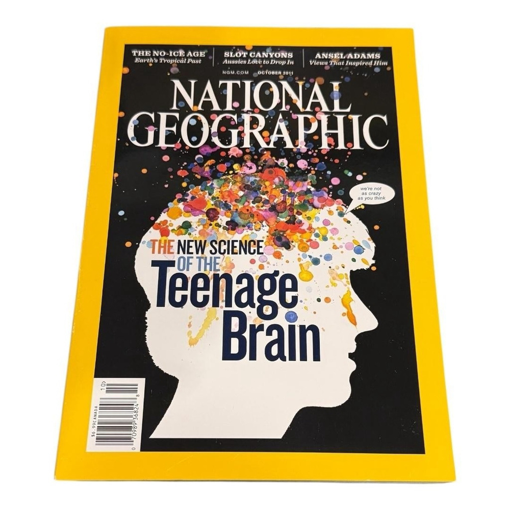 National Geographic Magazine Oct 2011 The New Science of Teenage Brain Issue